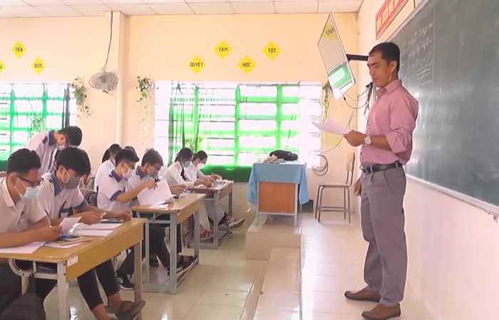 Châu Thành: ôn tập thi Tốt nghiệp THPT năm 2022